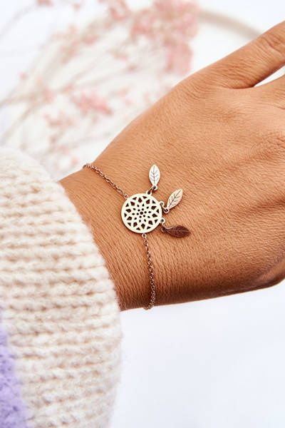 Brățară pentru femei Celebritate DreamCatcher Rose Gold