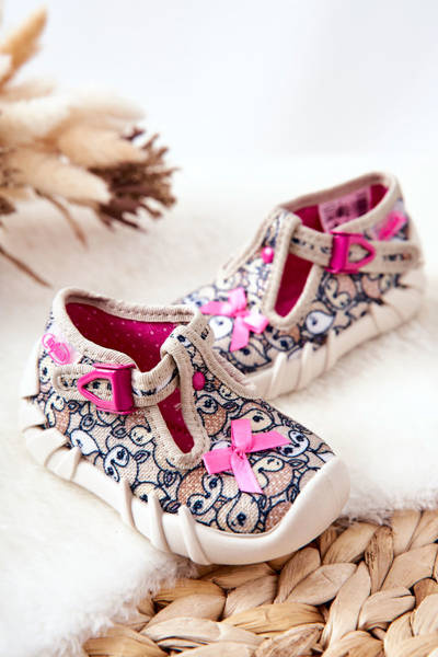 Batai Befado Bunny Deerstalkers su lankeliu 110P437 Beige