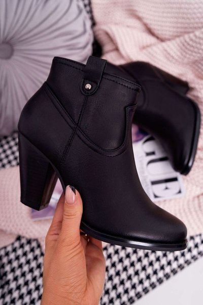 Cizme de stiletto pentru femei memfis negru