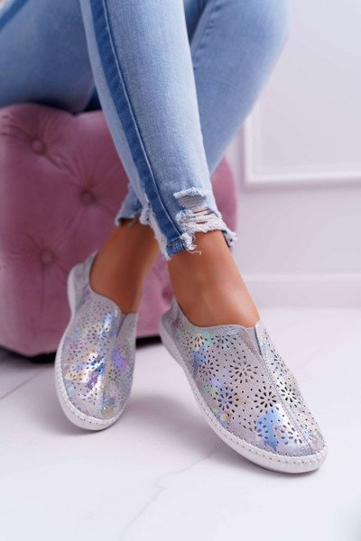 Chaussures de Tennis Femme Gris Confort Munda