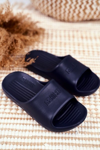 Claquettes Jeunes Enfants Big Star Navy GG374810