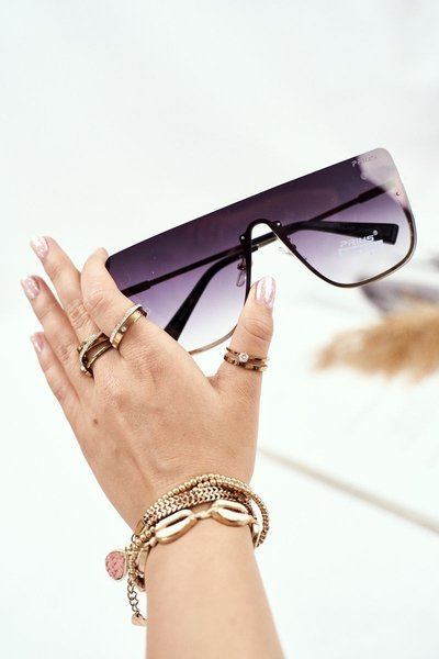 Moteriški akiniai nuo saulės Prius PRE-37 Gold Black Gradient