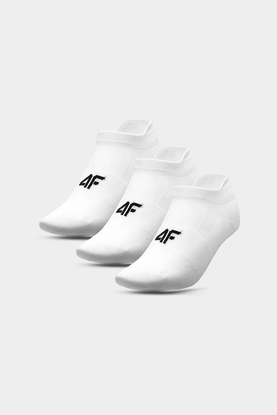 Șosete femeie 4F 3-PACK 4FAW23USOCF197-92M Gri