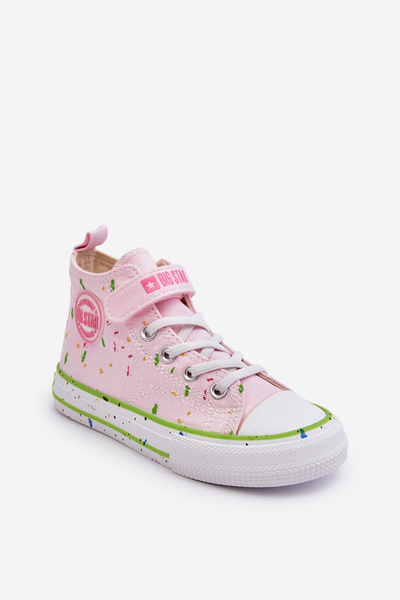 Baskets à Motifs Enfant Big Star LL374051 Rose