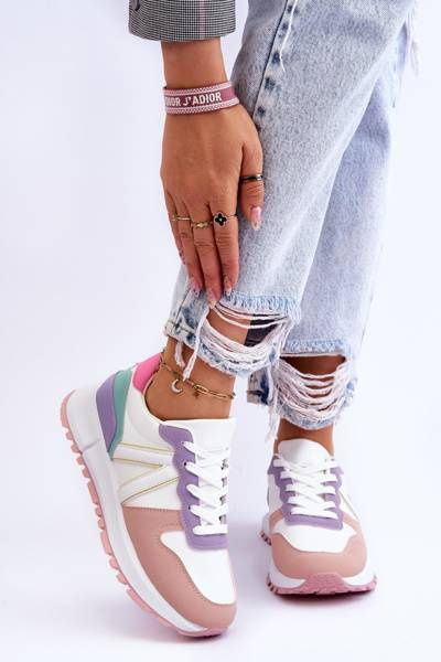 Pantofi cu sport pentru femei multicolour Elliot