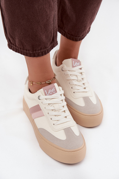 Baskets Dames LEE AILANI WOMEN LOW 50253004.02A Blanc Fané