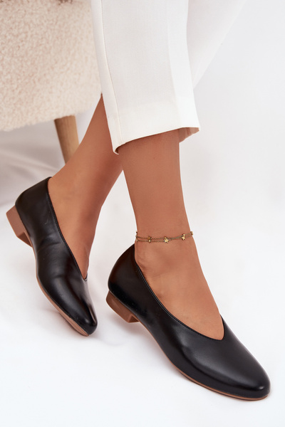 Damenturnschuhe aus öko leder mit flacher Sohle Schwarz Olyssia