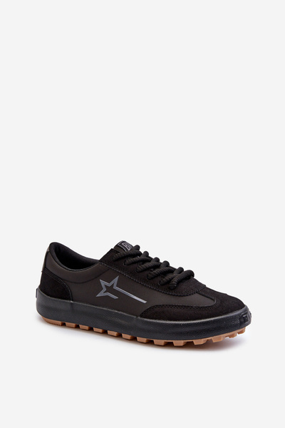 Chaussures de sport basses pour hommes Big Star NN174118 noir