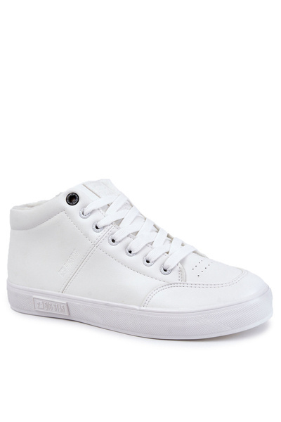 Klassische Ledersneaker für Herren Big Star KK174347 Weiß