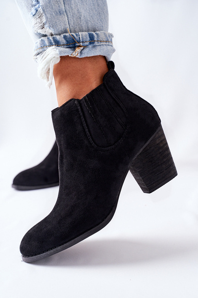 Bottes classiques pour femmes en daim noir Flashbrook