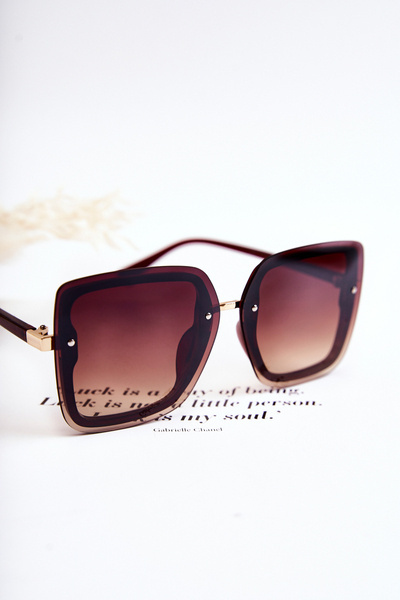 Damenmode-Sonnenbrille V130045 Braun