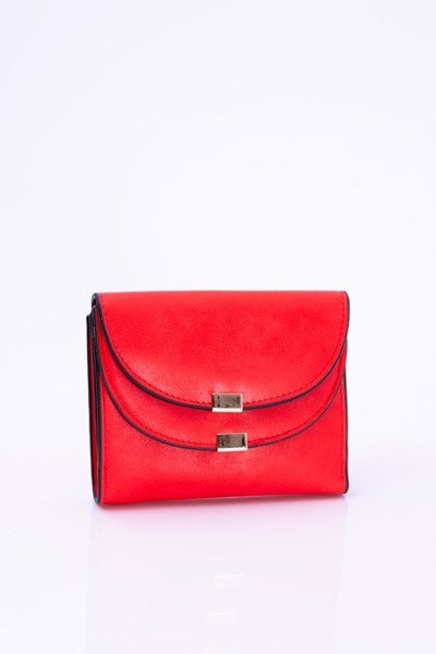 Petit porte-monnaie rouge pour femme