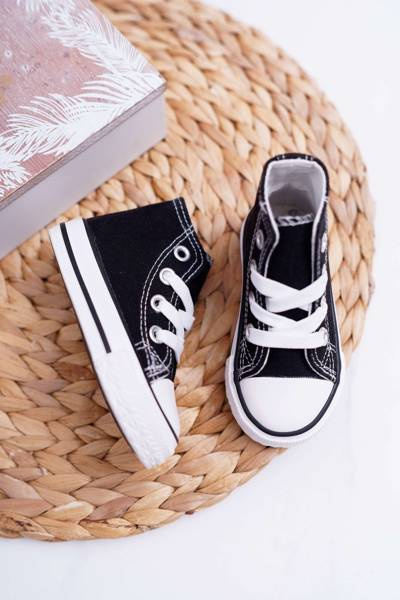 Baskets Hautes Enfant Noir Filemon