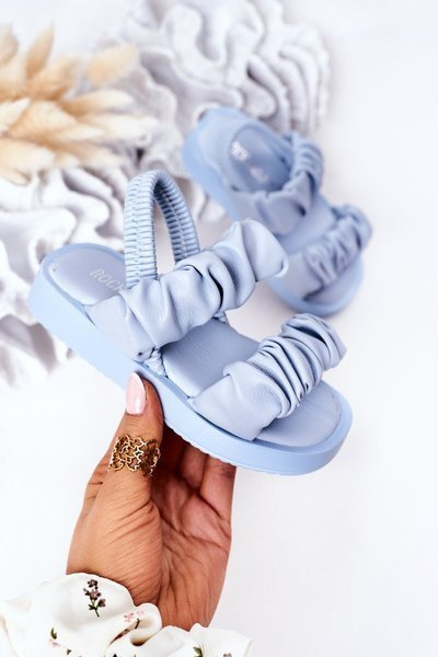 Vaikiški basutės su raišteliu Blue Sweetness