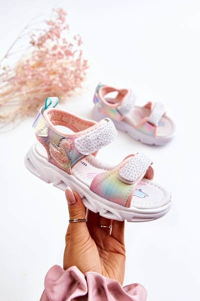 Klassische Kindersandalen mit Klettverschluss Multicolor Darrin