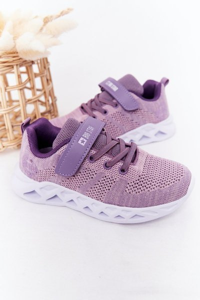 Chaussures de sport pour enfants, baskets Big Star HH374183 violet