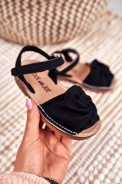 Vaikiški sandalai su lipnia juostele Black Goofy