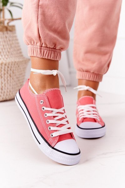 Baskets Classiques Femme Corail Omerta