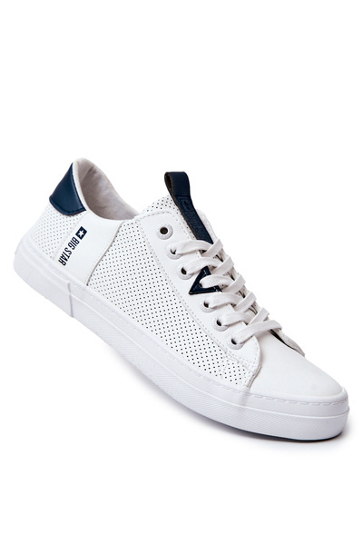 Men's Leather Sneakers BIG STAR JJ174226 White