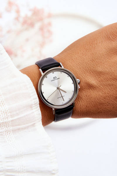 Montre Analogique Etanche Femme Giorgio&Dario Noir & Argent