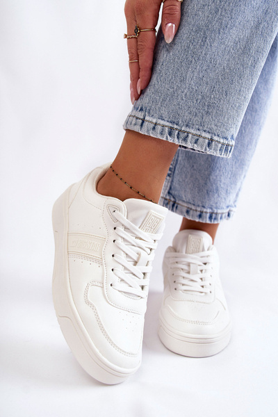 Système de mousse à mémoire de forme Big Star Low Chaussures de sport KK274259 Blanc