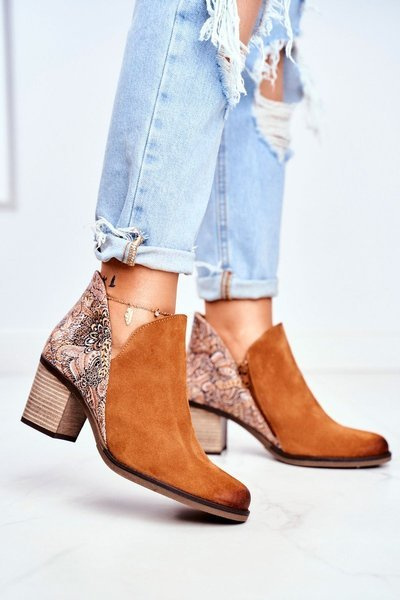 Bottes Stiletto En Cuir Pour Femme Maciejka Rouge 04492-29