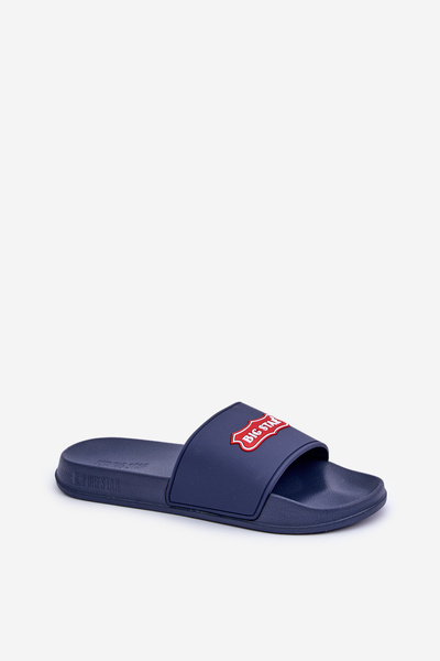 Men's sandals with logo Big Star OO174029 navy