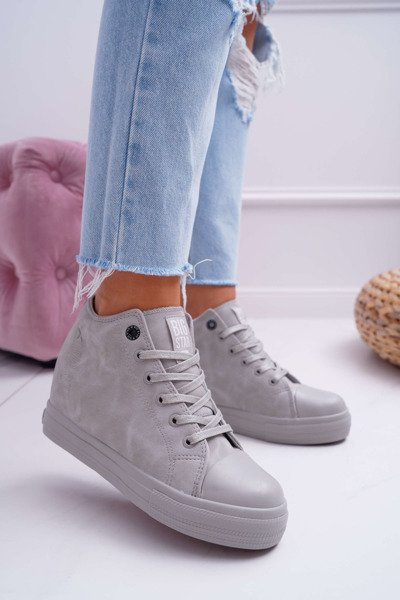 Baskets Femme Big Star Gris EE274122