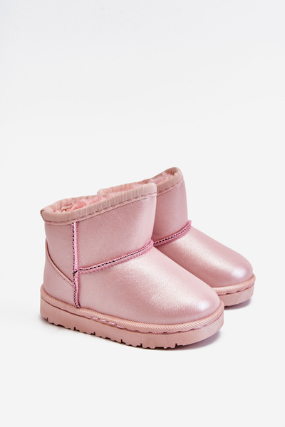 Gepolsterte Kinder-Schneestiefel Rosa Scooby