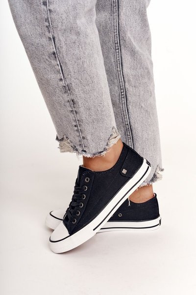 Baskets basses classiques pour femmes Big Star DD274338 noir
