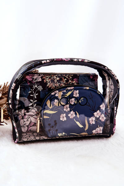 Petite trousse à maquillage transparente NOBO L0050-CM12 Mix