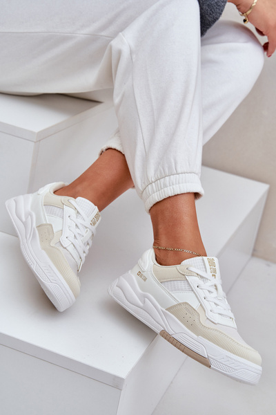 Sneaker Auf Plattform Big Star OO274A155 Weiß-Beige