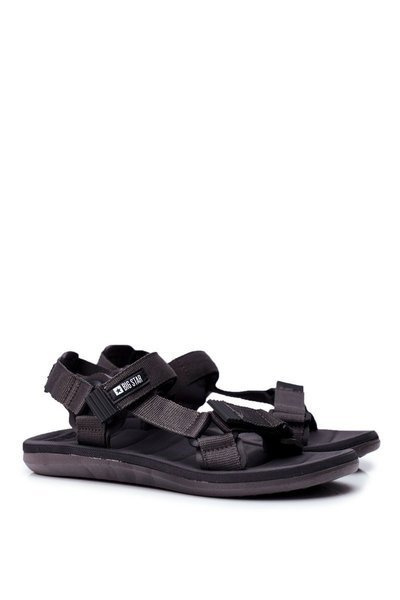 Sandaluri sport pentru bărbați gri stele mari ff174501