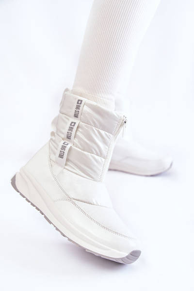 Bottes de neige femme Big Star KK274393 Blanc