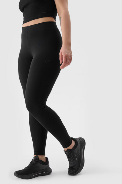 Legging Tricoté Femme Noir 4FWMM00TTIGF195-20S