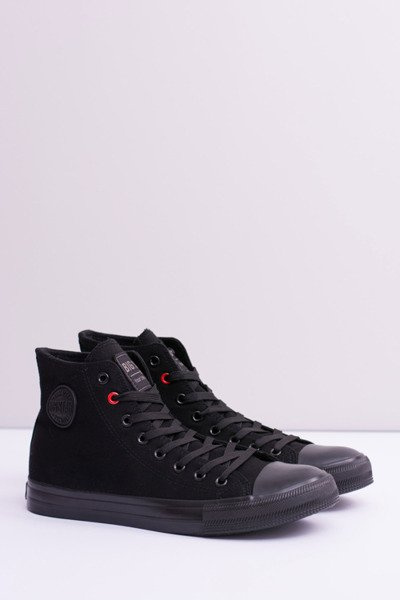 Big Star Herren High Schwarz Turnschuhe T174111