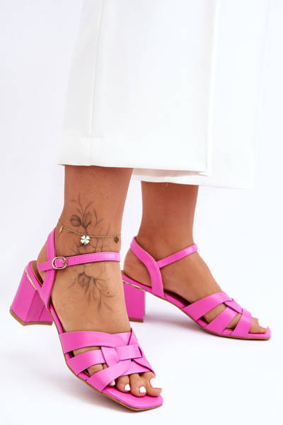 Sandales à talons classiques Pink Misty
