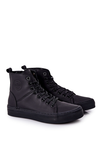 Herren High Sneakers BIG STAR II174048 Schwarz