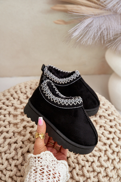 Bottes de Neige Enfant Plateforme Isolée Fourrure Camel Vilabria