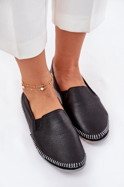 Ballerines en Cuir Maciejka T3512-71 Noires