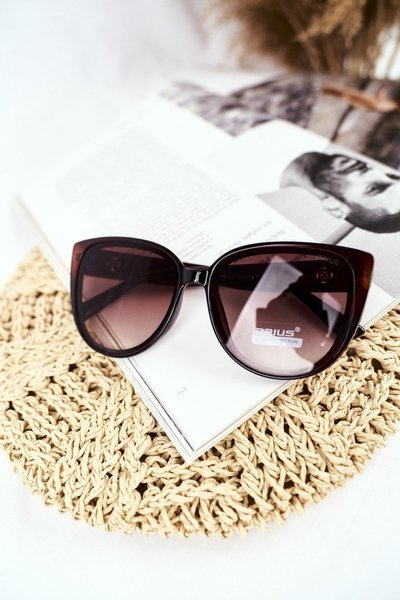 Lunettes de soleil Femme Prius PR-V15 Marron Marron Dégradé