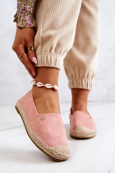 Espadrilles Daim Femme Rose Joaquin