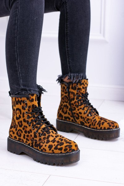 Women's High Trapper Boots Panther Grande