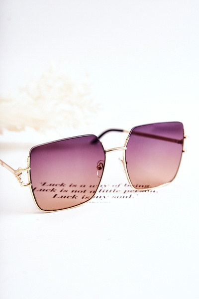 Sunglasses Large Ombre V160020 Pink