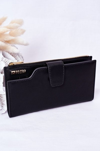 Leather Wallet Big Star HH674009 Black