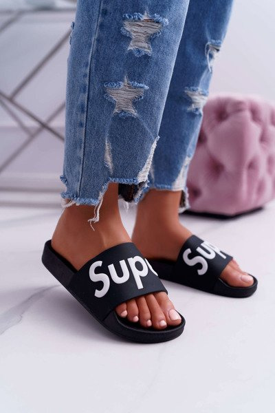 Tongs Femme Noir Super Losaria