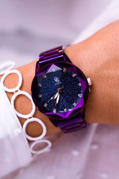 Damenuhr GG Luxe Lila Avalanche