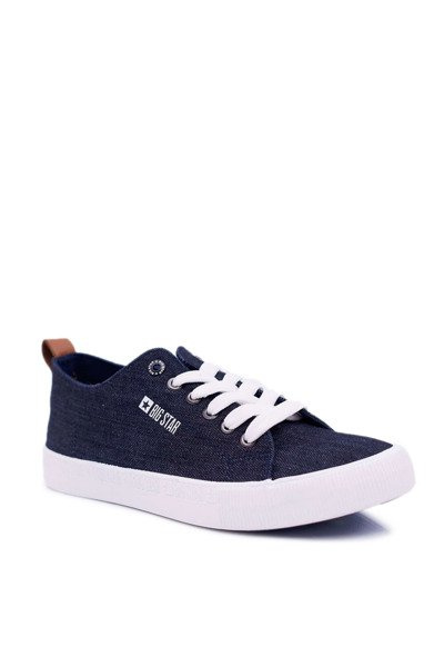 Men's Big Star Classic Jeans Sneakers Navy Blue DD174164