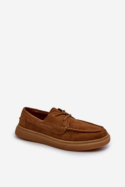 Wildleder-Herrenslipper Big Star NN174198 Camel