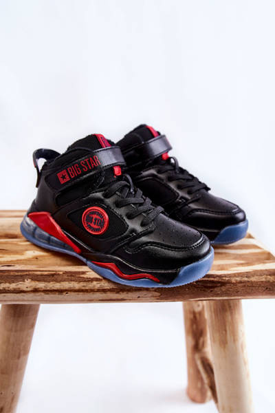 Pantofi sport izolați pentru copii Star Big KK374095 Negru